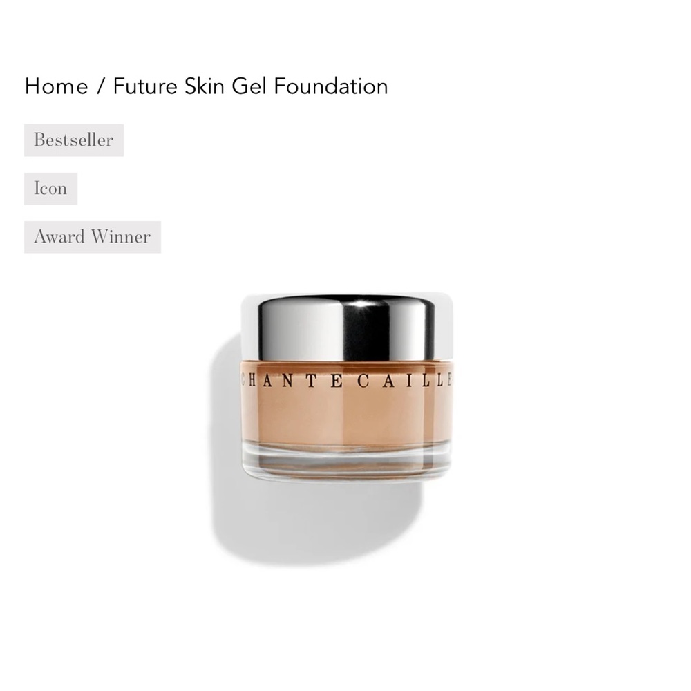 New in original box , never used . Future skin oil free gel foundation . Hazel